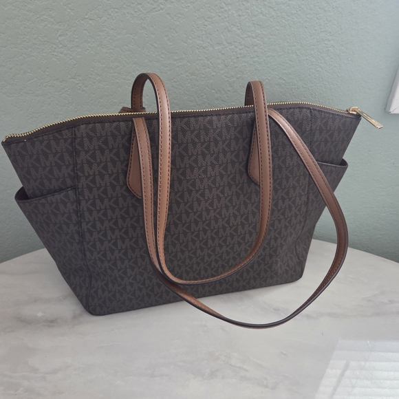 Michael Kors Brown Tote Bag - Picture 3 of 12